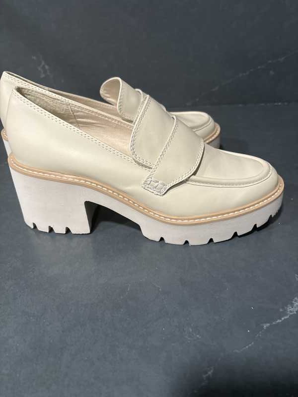 HALONA LOAFERS IVORY LEATHER - re:vita