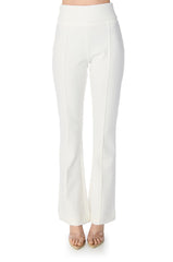 SOFT SPOKEN HIGH WAIST KNIT DRESS TROUSER